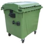 0013 2 meva kontener do zbiorki odpadow i smieci komunalnych atesty europlat austria zielony 1100l hurtownia tanio
