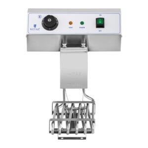 Frytkownica frytownica gastronomiczna dwukomorowa z kranami 230V 2x16L 11 Frytkownica frytownica gastronomiczna dwukomorowa z kranami 230V 2x16L - obrazek 6