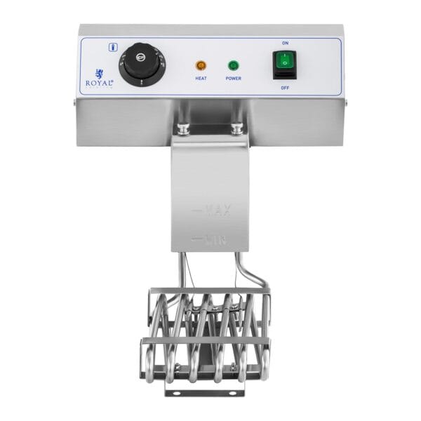 Frytkownica frytownica gastronomiczna dwukomorowa z kranami 230V 2x16L 5 10010028 6