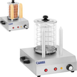 Podgrzewacz urządzenie do 30 hot dogów parówek 2 bułek Royal Catering RCHW-350-2 5 Podgrzewacz urządzenie do 30 hot dogów parówek 2 bułek Royal Catering RCHW-350-2 - obrazek 1