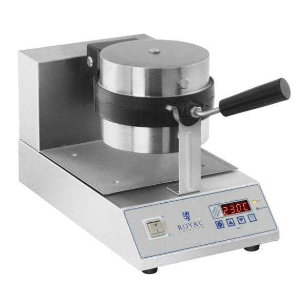 Gofrownica obrotowa do gofrów okrągłych ćwiartek śr. 18cm 1300W RCWM-1300-RE 2 10010338 2