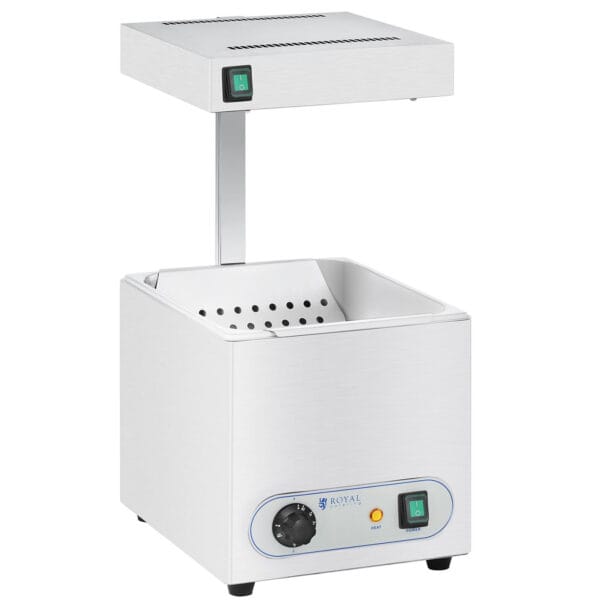 Podgrzewacz do frytek z promiennikiem ciepła 850W Royal Catering RCWG-1500 1 10010339 podgrzewacz do frytek z promiennikiem ciepla 850w royal catering rcwg 1500