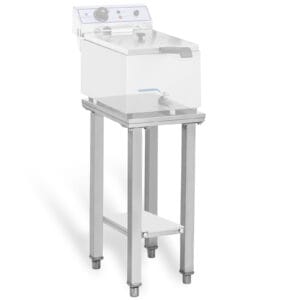 Uniwersalna podstawa stojak pod frytownicę 41 x 29cm do 150kg Royal Catering RCSF-15E 2 Uniwersalna podstawa stojak pod frytownicę 41 x 29cm do 150kg Royal Catering RCSF-15E - obrazek 1
