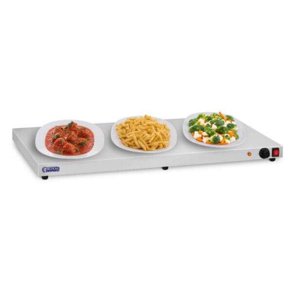 Elektryczna płyta taca grzewcza podgrzewacz stołowy 600W Royal Catering 2 10010419 5