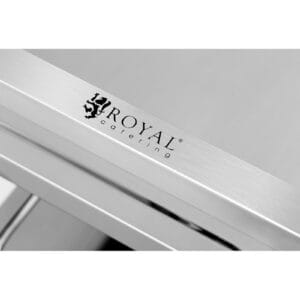 Wózek kelnerski cateringowy 3 półkowy do 150kg ze stali nierdzewnej Royal Catering RCSW 3A 14 Wózek kelnerski cateringowy 3 półkowy do 150kg ze stali nierdzewnej Royal Catering RCSW 3A - obrazek 5