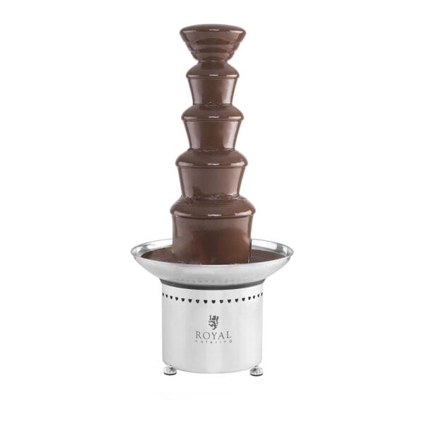 Fontanna czekoladowa do czekolady 5 pięter 6kg Royal Catering RCCF-65W4 1 10010544 1