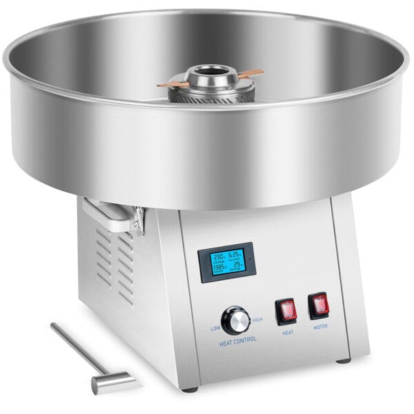 Wydajna maszyna do waty cukrowej 1500W 4kg/h 62cm Royal Catering RCZK-1500S-W 1 10010548 wydajna maszyna do waty cukrowej 1500w 4kg h royal catering rczk 1500s w