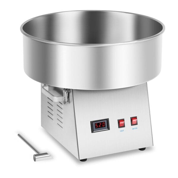 Maszyna do waty cukrowej LED 52 cm 1030W Royal Catering RCZK-1030-W 1 10010549 1