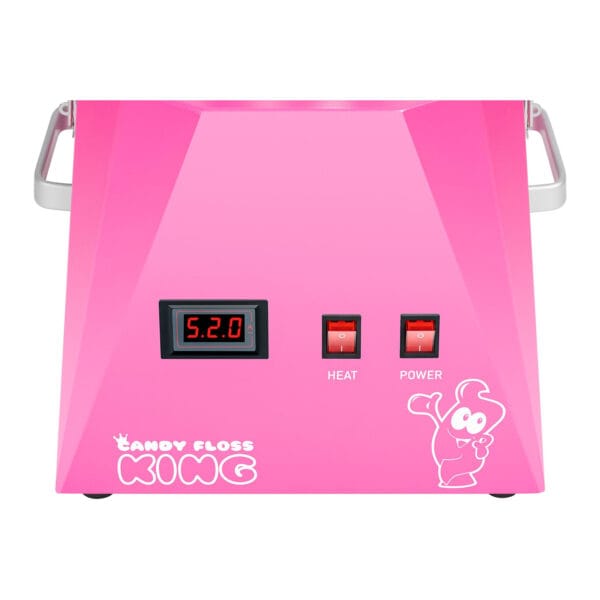 Maszyna do waty cukrowej LED różowa 52cm 1030W Royal Catering RCZK-1030-W-R 3 10010595 3