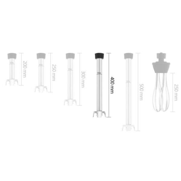 Ramię nasadka miksująca do blendera miksera napędu ręcznego Royal Catering RCMA-400 400mm 2 10010664 2