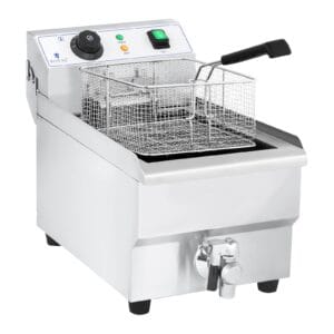 Frytownica frytkownica gastronomiczna profesjonalna z kranem 230V 10L 10 Frytownica frytkownica gastronomiczna profesjonalna z kranem 230V 10L - obrazek 4