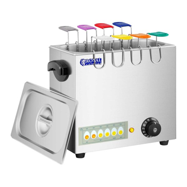 Jajowar urządzenie do gotowania 8 jajek 2600W 30 - 110deg C + 4x podstawka do jajek 2 10010729 2