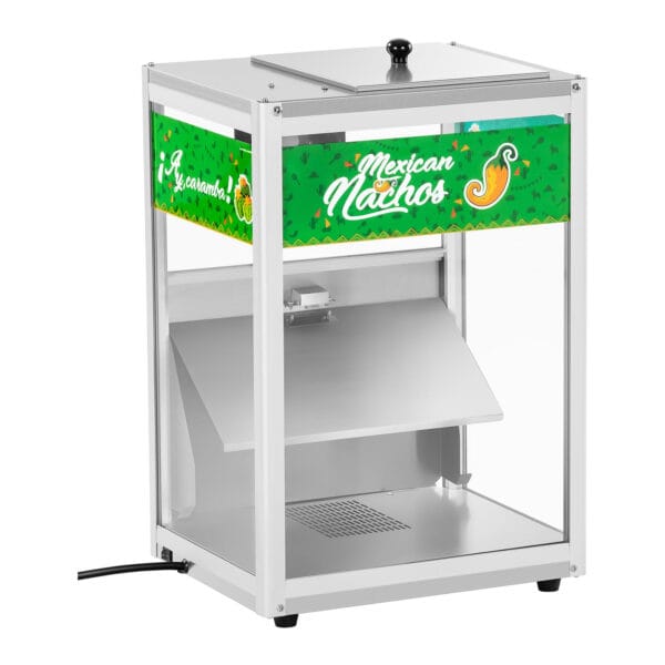 Podświetlany podgrzewacz do nachos popcornu orzeszków LED 100W Royal Catering RCNW-1L 1 10010735 3