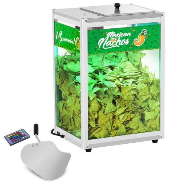 10010735-podswietlany-podgrzewacz-do-nachos-popcornu-orzeszkow-led-100w-royal-catering-rcnw-1l 10010735 podswietlany podgrzewacz do nachos popcornu orzeszkow led 100w royal catering rcnw 1l