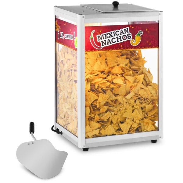 Podgrzewacz witryna grzewcza do nachos orzeszków ziemnych popcornu + szufelka 1 10010736 podgrzewacz witryna grzewcza do nachos orzeszkow ziemnych popcornu szufelka
