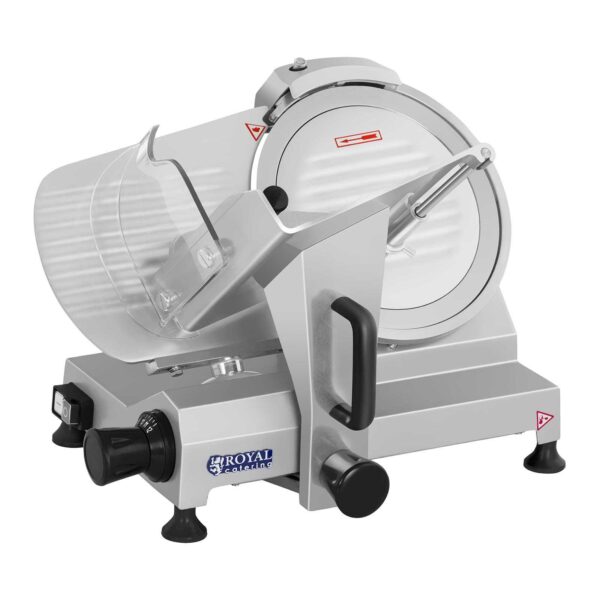 Krajalnica elektryczna do wędlin i sera z ostrzałką 150W śr. 250mm 1 10010796 1