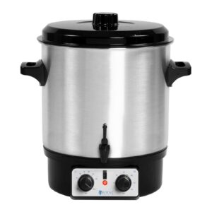 Podgrzewacz warnik do grzańca grzanego wina z kranem timerem stal nierdzewna 2000W 27L 8 Podgrzewacz warnik do grzańca grzanego wina z kranem timerem stal nierdzewna 2000W 27L - obrazek 3