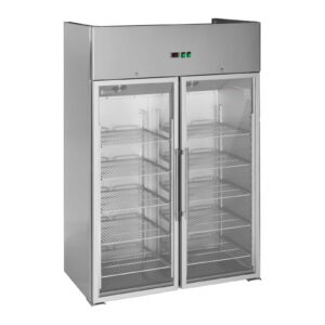 Lodówka chłodziarka szafa chłodnicza podwójna przeszklona od -2 do 8deg C 948L 11 Lodówka chłodziarka szafa chłodnicza podwójna przeszklona od -2 do 8deg C 948L - obrazek 3