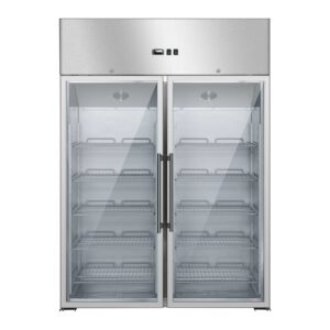 Lodówka chłodziarka szafa chłodnicza podwójna przeszklona od -2 do 8deg C 948L 12 Lodówka chłodziarka szafa chłodnicza podwójna przeszklona od -2 do 8deg C 948L - obrazek 4
