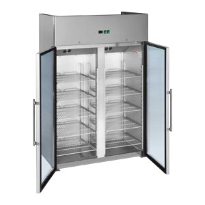 Lodówka chłodziarka szafa chłodnicza podwójna przeszklona od -2 do 8deg C 948L 13 Lodówka chłodziarka szafa chłodnicza podwójna przeszklona od -2 do 8deg C 948L - obrazek 5