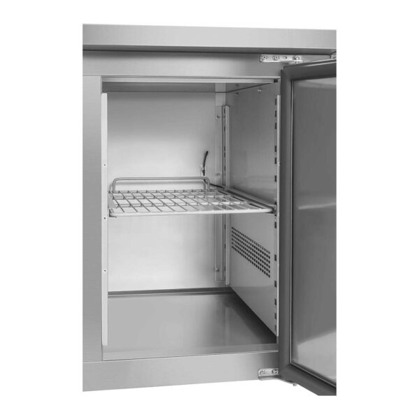 Stół chłodniczy ze stalowym blatem roboczym 4 szuflady od -2 do 10deg C 179cm 4 10010929 6