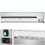 10010931 nadstawa chlodnicza ze szklana oslona 9x gn1 4 180cm hurtownia sklep cena
