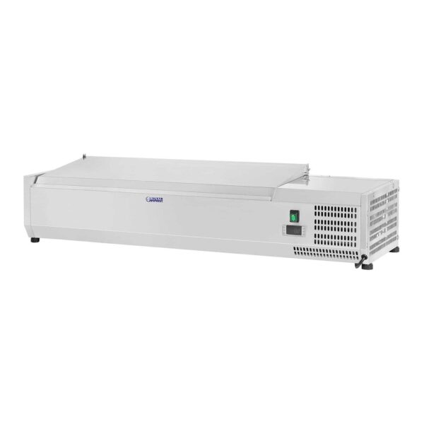 Nadstawa chłodnicza ze stalową pokrywą 5x GN1/4 120cm 2 10010941 2