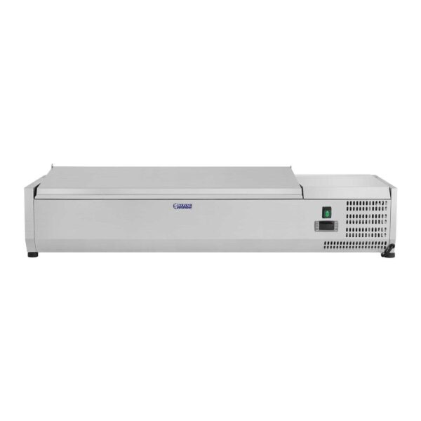 Nadstawa chłodnicza ze stalową pokrywą 5x GN1/4 120cm 3 10010941 3