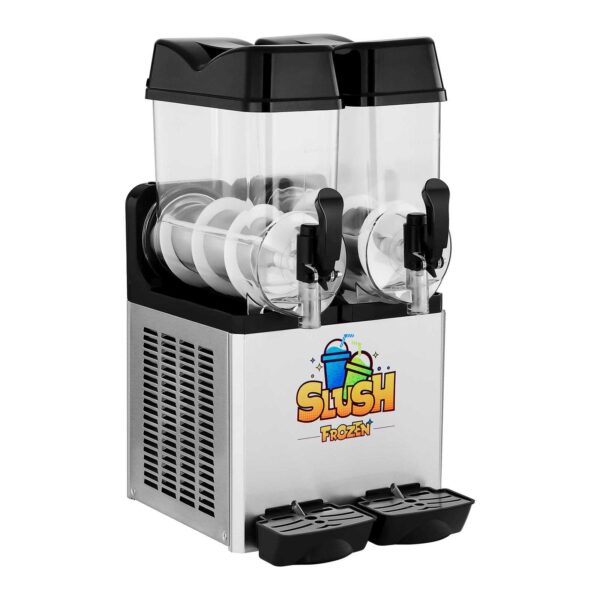 Granitor dyspenser urządzenie do napojów slush granity podwójny 2x 12L 2 10011021 2