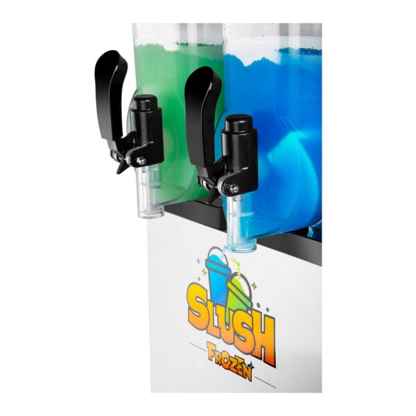 Granitor dyspenser urządzenie do napojów slush granity podwójny 2x 12L 5 10011021 5