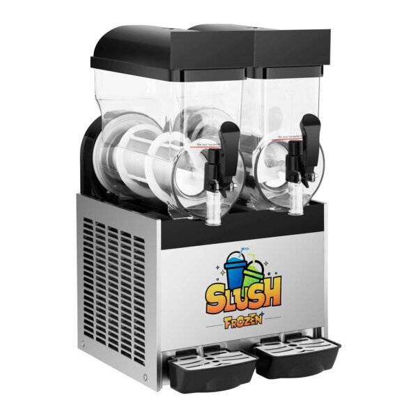 Granitor dyspenser urządzenie do napojów slush granity podwójny 2x 15L 2 10011023 2