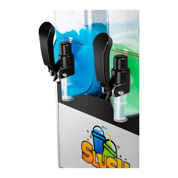 Granitor dyspenser urządzenie do napojów slush granity podwójny 2x 15L 4 10011023 4