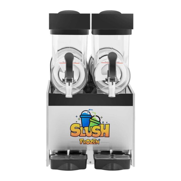 Granitor dyspenser urządzenie do napojów slush granity podwójny 2x 15L 5 10011023 5