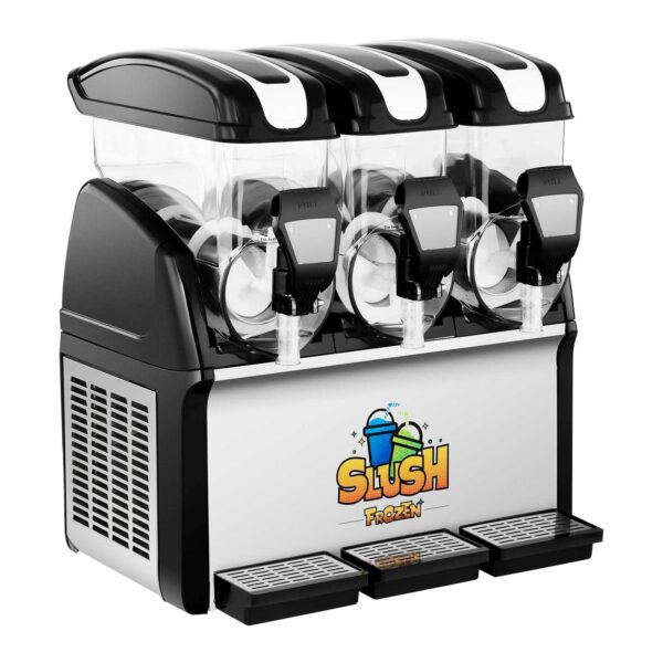Granitor dyspenser urządzenie do napojów slush granity potrójny 3x 15L 2 10011024 2