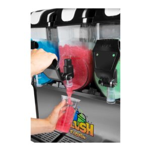 Granitor dyspenser urządzenie do napojów slush granity potrójny 3x 15L 12 Granitor dyspenser urządzenie do napojów slush granity potrójny 3x 15L - obrazek 4