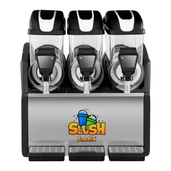Granitor dyspenser urządzenie do napojów slush granity potrójny 3x 15L 5 10011024 5