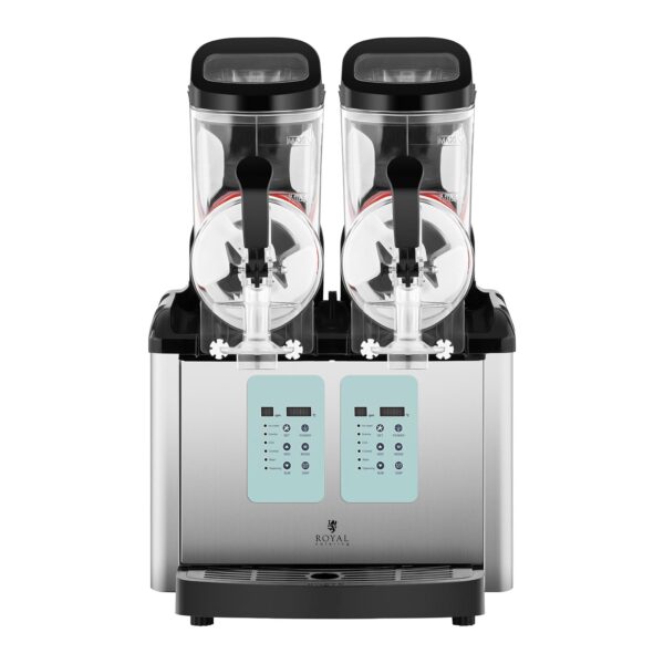 Granitor dyspenser urządzenie do napojów slush granity lodów podwójny 2x 6L 4 10011028 3