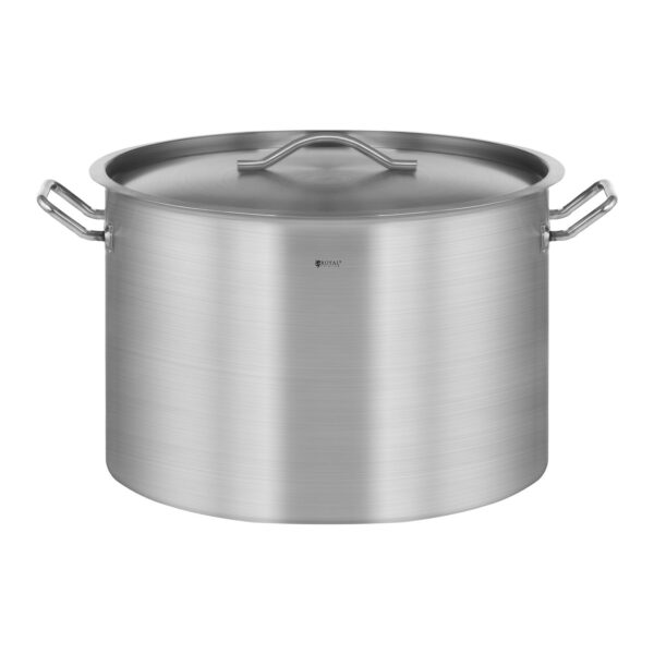 Garnek gastronomiczny z pokrywką stalowy nierdzewny do kuchenki indukcyjnej 113 L 1 10011082 stalowy garnek gastronomiczny z pokrywka do kuchni z pokrywka hurtownia cena sklep royal catering