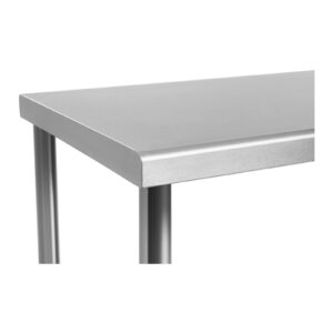Stół blat roboczy gastronomiczny stalowy nierdzewny z półką 100x70cm 7 Stół blat roboczy gastronomiczny stalowy nierdzewny z półką 100x70cm - obrazek 3