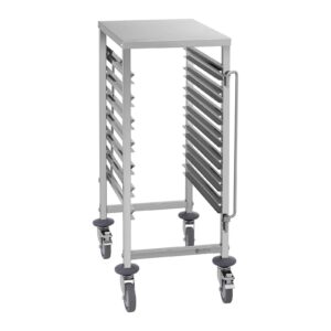 Wózek gastronomiczny transportowy do pojemników 7x GN1/1 nośność do 50kg 7 Wózek gastronomiczny transportowy do pojemników 7x GN1/1 nośność do 50kg - obrazek 3