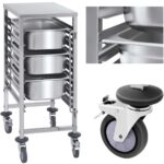10011105 wozek gastronomiczny transportowy do pojemnikow 7x gn1 1 nosnosc do 50kg hurtownia sklep cena
