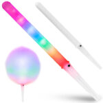 10011130 swiecace patyczki led do waty cukrowej 7 funkcji zestaw 50 szt ean 4250928695840 hurtownia zielona gora