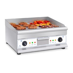 Grill płyta grillowa elektryczna gładka 300deg C 60 cm 2 x 3200W 9 Grill płyta grillowa elektryczna gładka 300deg C 60 cm 2 x 3200W - obrazek 2