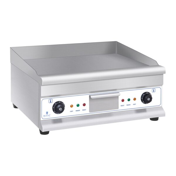 Grill płyta grillowa elektryczna gładka 300deg C 60 cm 2 x 3200W 2 10011139 1