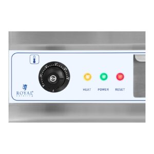 Grill płyta grillowa elektryczna gładka 300deg C 60 cm 2 x 3200W 12 Grill płyta grillowa elektryczna gładka 300deg C 60 cm 2 x 3200W - obrazek 5