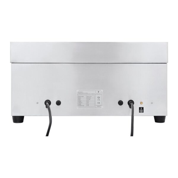 Grill płyta grillowa elektryczna gładka 300deg C 60 cm 2 x 3200W 5 10011139 4