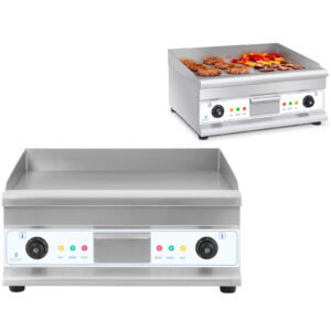 Grill płyta grillowa elektryczna gładka 300deg C 60 cm 2 x 3200W 8 Grill płyta grillowa elektryczna gładka 300deg C 60 cm 2 x 3200W - obrazek 1