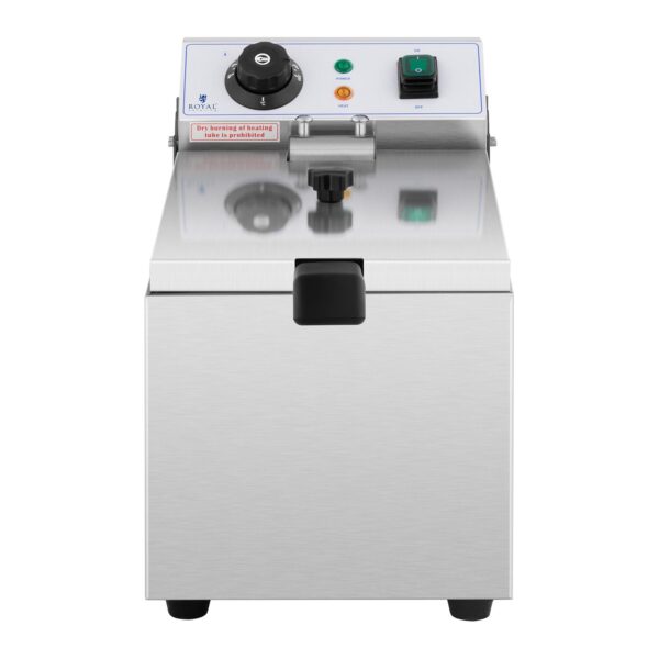 Frytownica nastawna gastronomiczna elektryczna 230 V 3200W 8 L 3 10011141 3