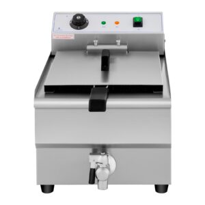 Frytownica nastawna gastronomiczna elektryczna z kranem 230 V 3500W 16 L 10 Frytownica nastawna gastronomiczna elektryczna z kranem 230 V 3500W 16 L - obrazek 4
