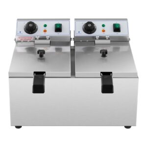 Frytownica podwójna gastronomiczna elektryczna 230 V 2 x 3200W 2 x 8 L 10 Frytownica podwójna gastronomiczna elektryczna 230 V 2 x 3200W 2 x 8 L - obrazek 4